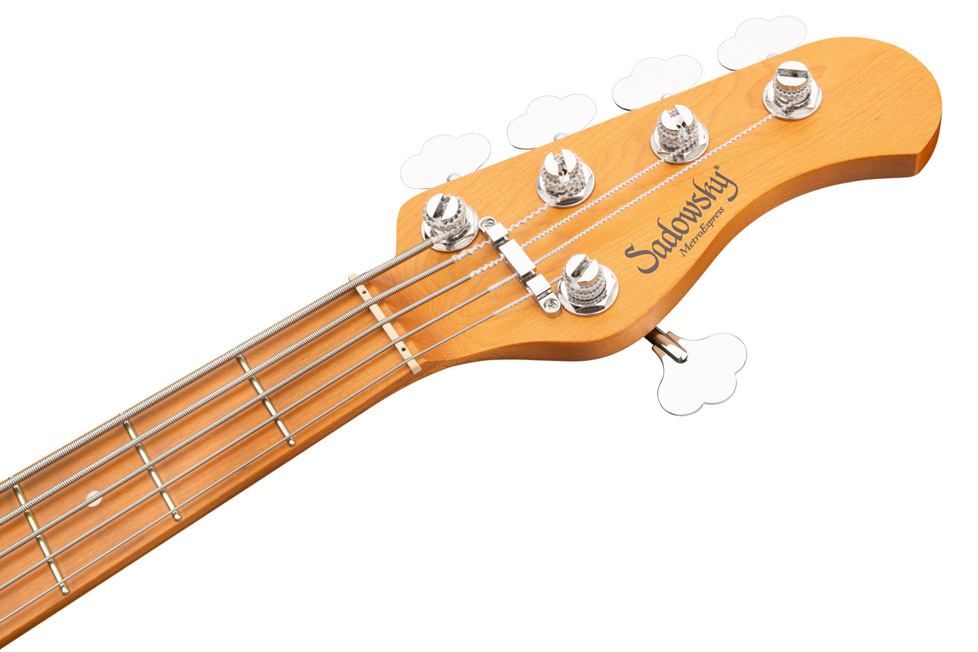 MetroExpress Ultra Vintage P Bass, 5-String Solid Black High Polish